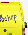 Van Mockup - Back View