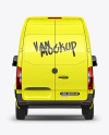 Van Mockup - Back View