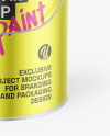 Metallic Paint Bucket Mockup