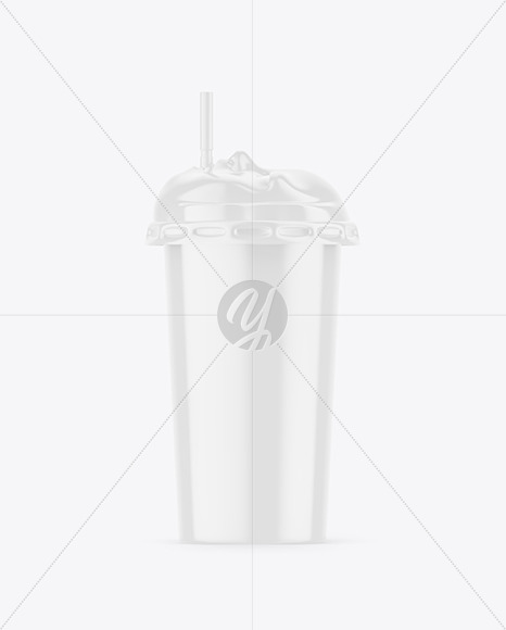 Glossy Coffee Cup Mockup