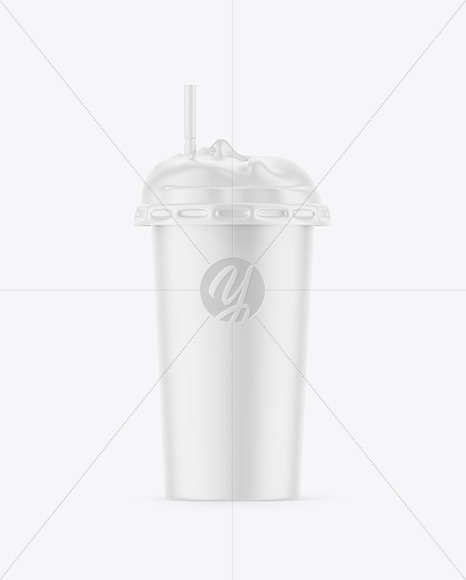 Matte Coffee Cup Mockup