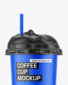 Matte Coffee Cup Mockup