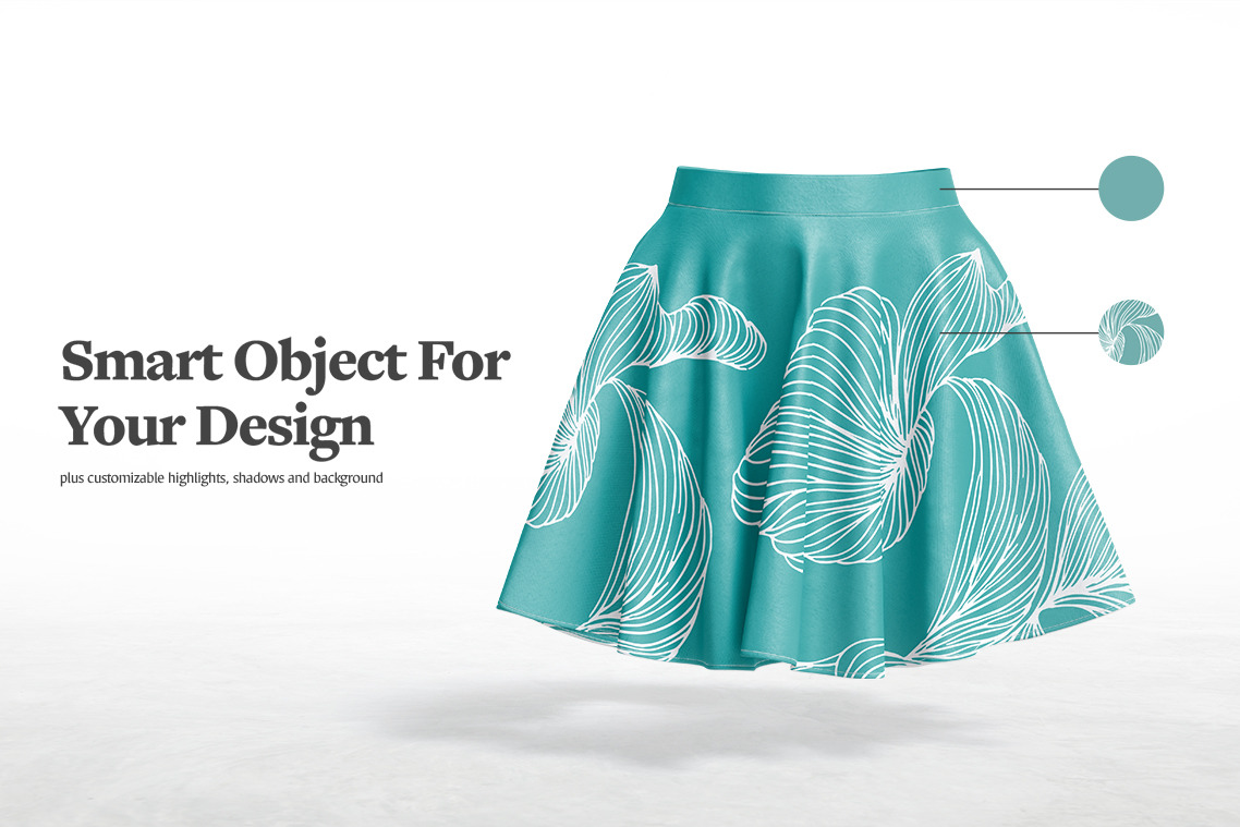 Mini Skirt Mockup Mini Skirt Mockup