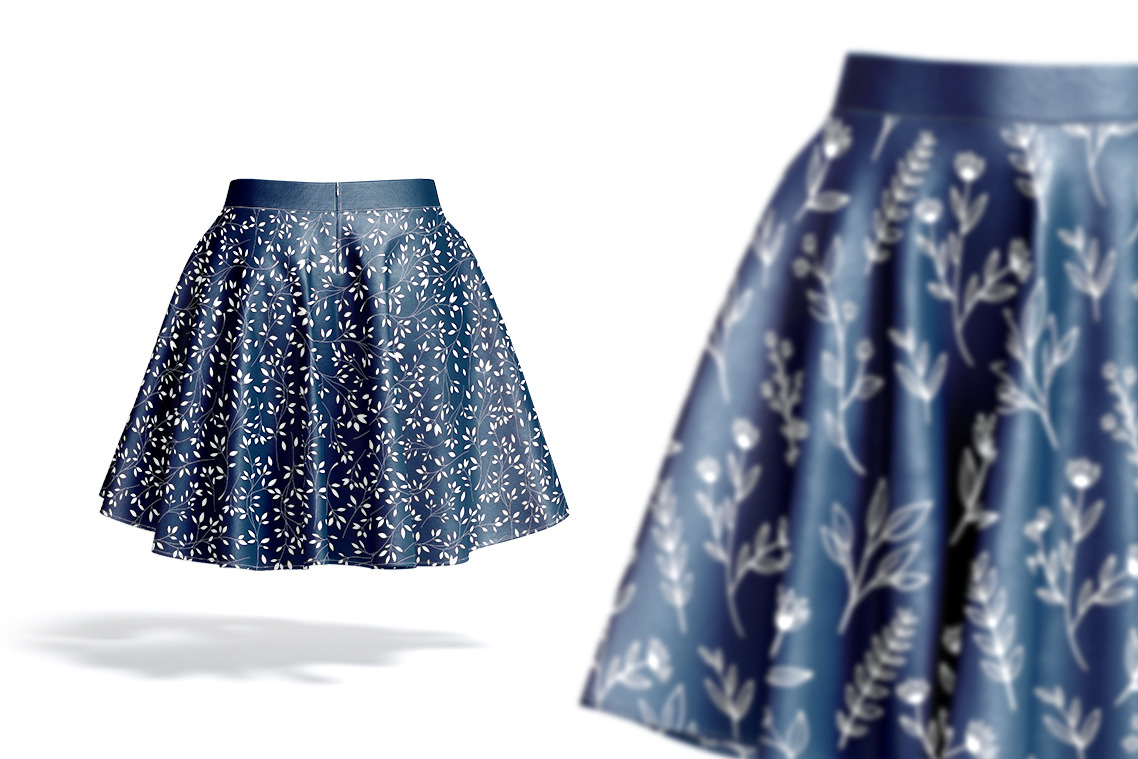 Mini Skirt Mockup Mini Skirt Mockup