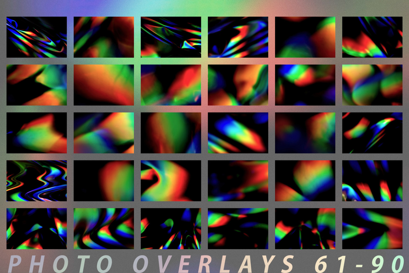 Light Dispersion Photo Overlays Light Dispersion Photo Overlays
