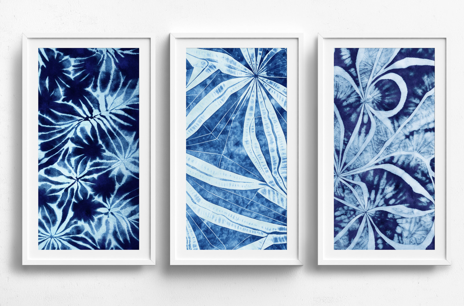 Shibori Indigo Japanese Dye Textures