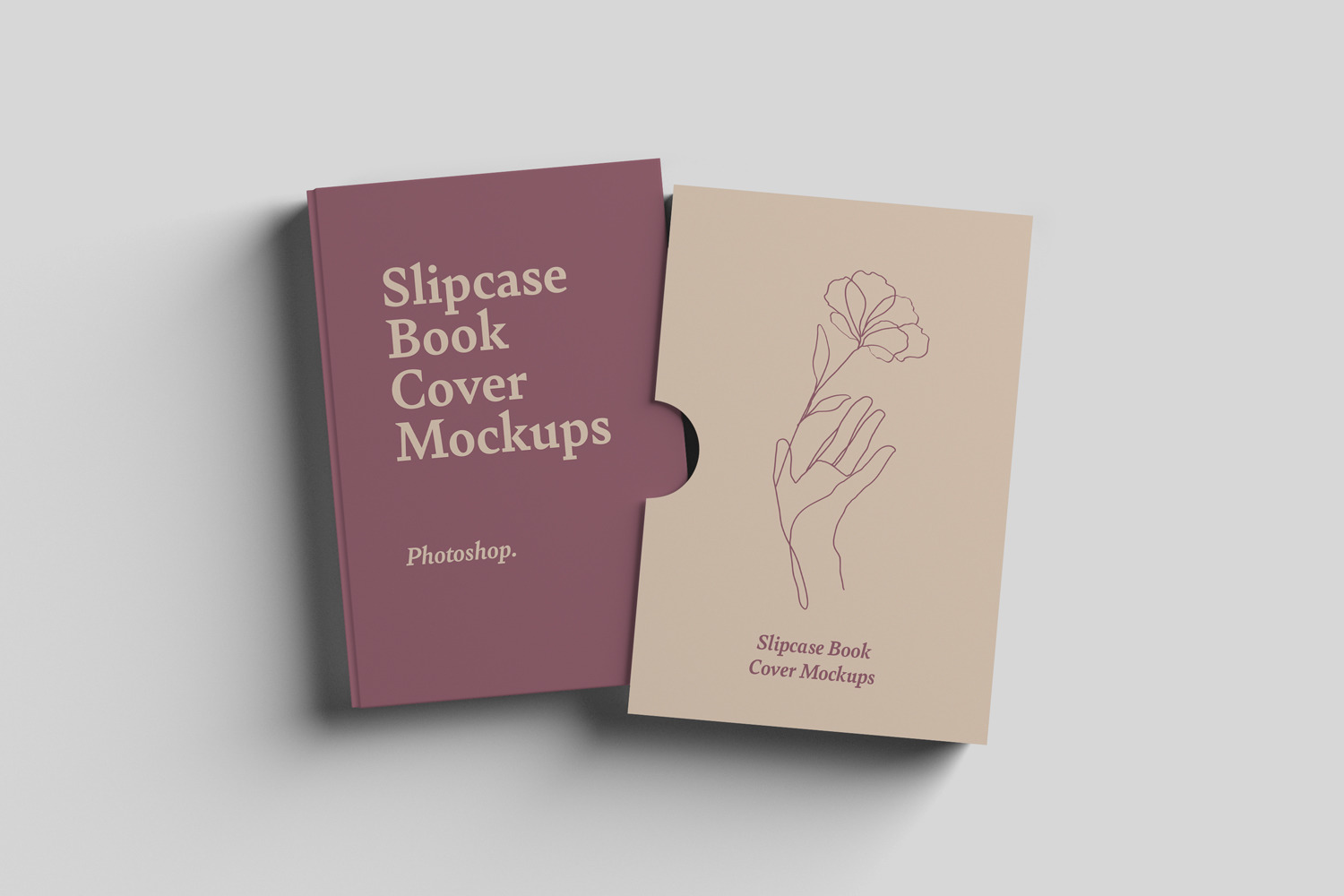 Slipcase Book Cover Mockups Slipcase Book Cover Mockups