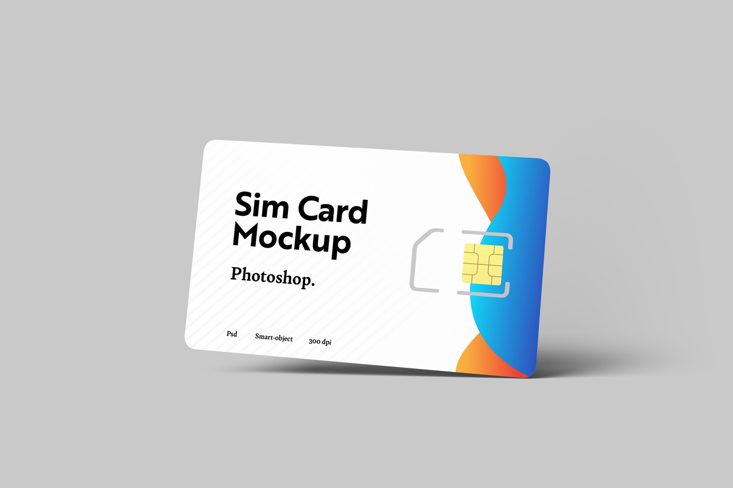 Sim Card Mockups