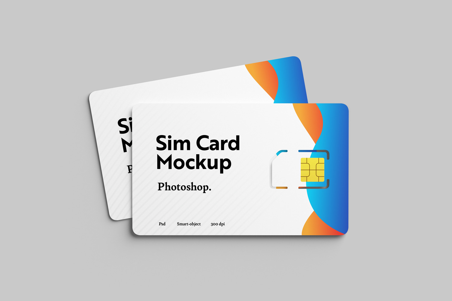 Sim Card Mockups