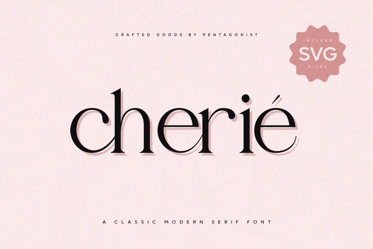 Cherie | Classic Modern Serif Cherie | Classic Modern Serif