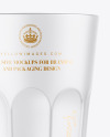 Frosted Empty Beer Glass Mockup