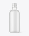 Frosted Glass Bottle Mockup