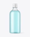 Frosted Glass Bottle Mockup