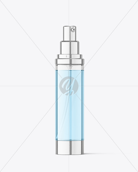 50ml Airless Pump Bottle Mockup