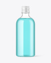 Clear Glass Bottle Mockup