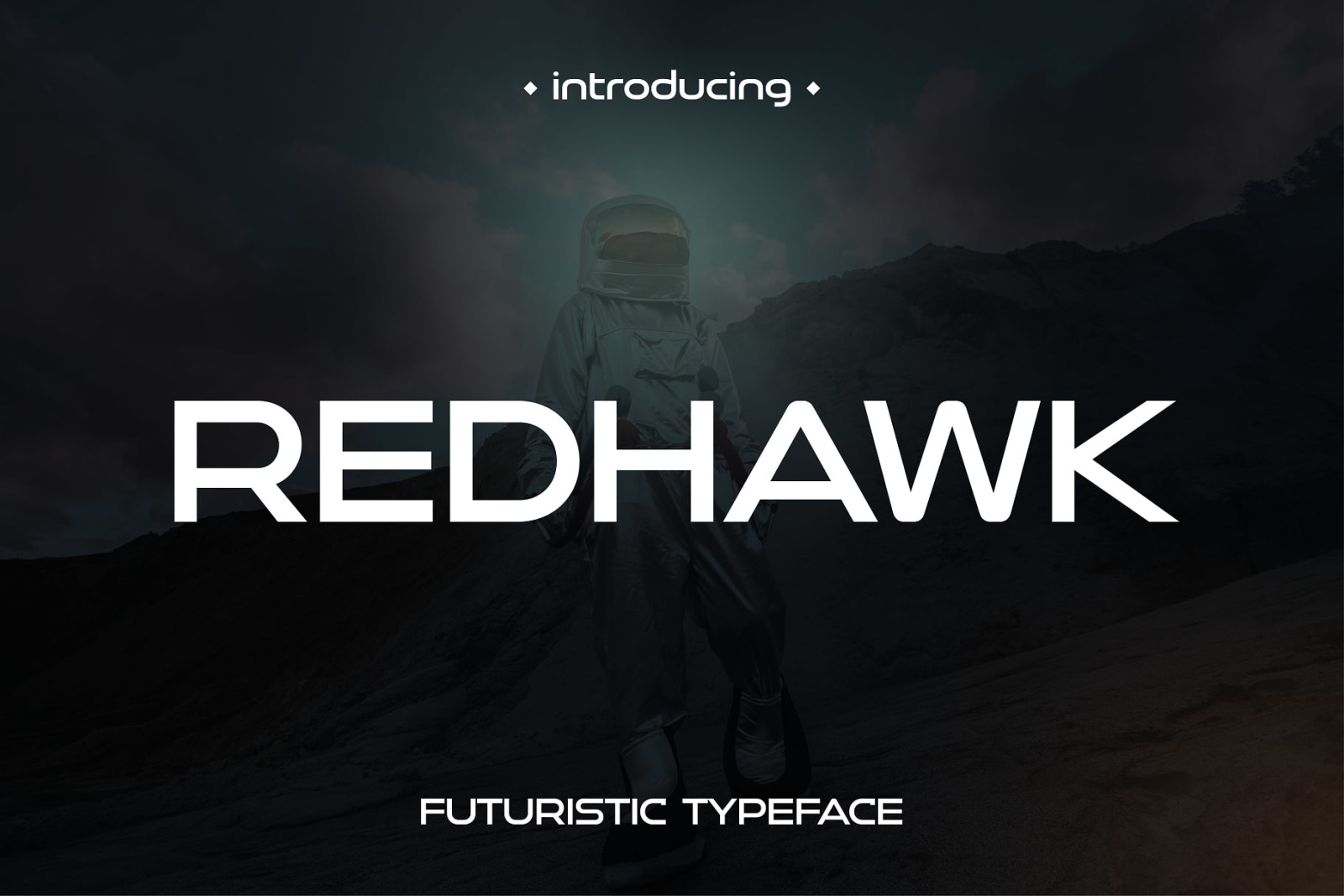 Redhawk - Futurist Typeface