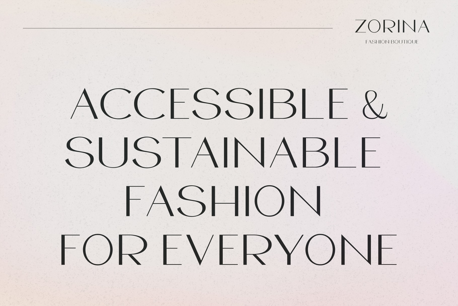 Zorina - Elegant Fashion Typeface