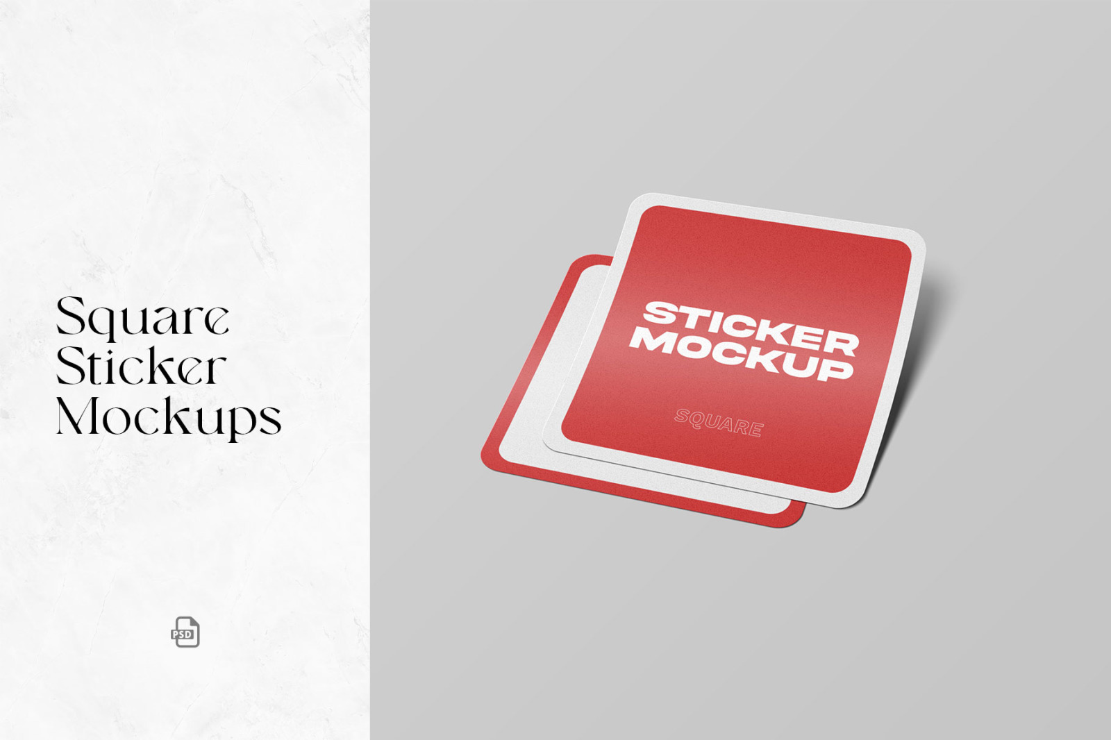 Square Sticker Mockups Square Sticker Mockups