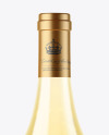 Clear Glass White Wine Bottle Mockup Clear Glass White Wine Bottle Mockup