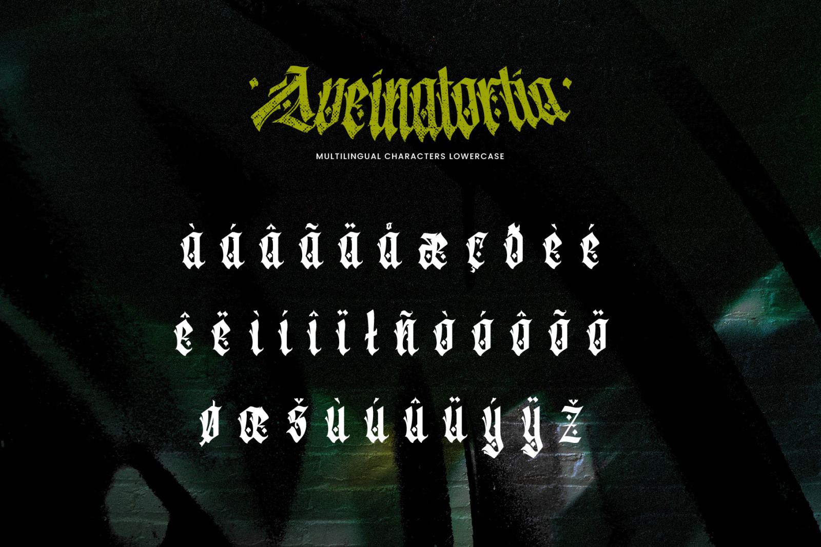 Aveinatortia Font Aveinatortia Font