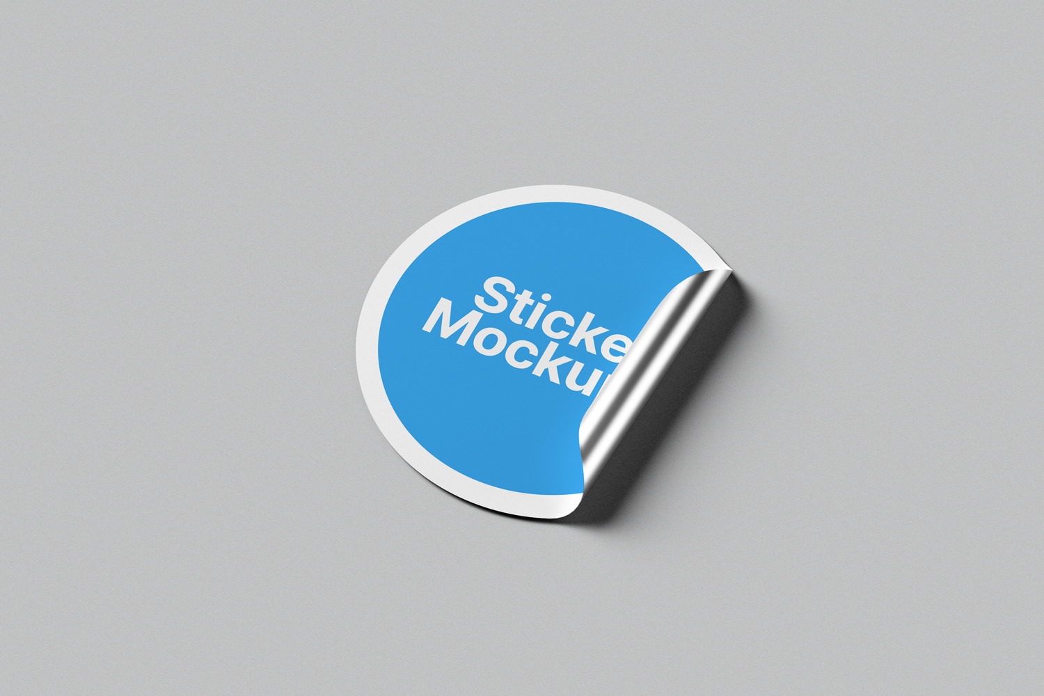 Round Sticker Mockups