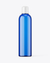 Blue Plastic Bottle Mockup