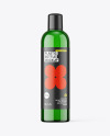 Green Plastic Bottle Mockup