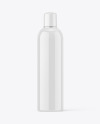 Clear Plastic Bottle Mockup