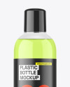 Clear Plastic Bottle Mockup