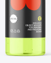 Clear Plastic Bottle Mockup Clear Plastic Bottle Mockup