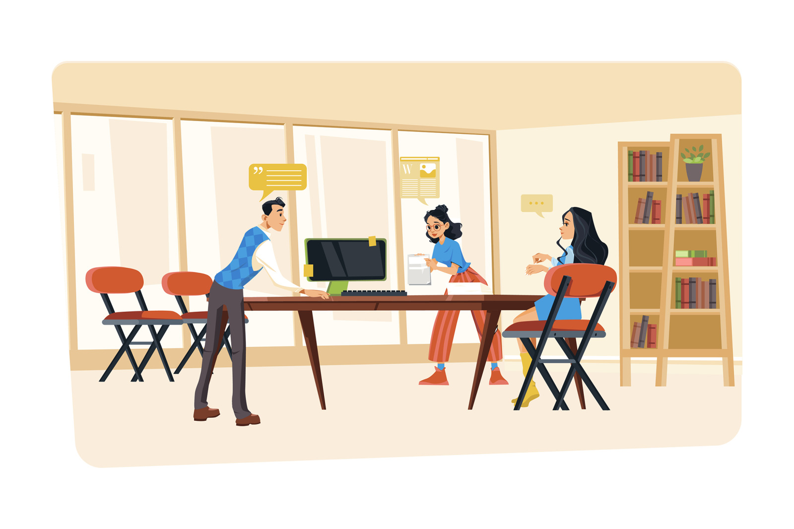 M631_Content Writing Illustration Pack M631_Content Writing Illustration Pack