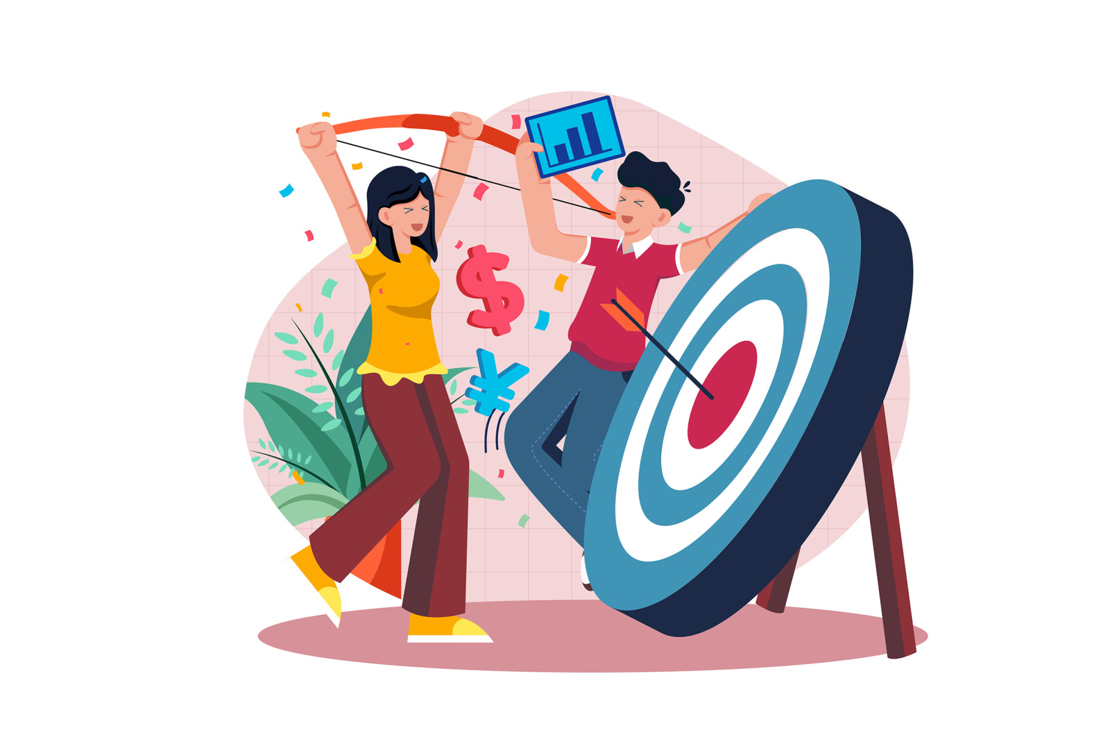 M666_Business Strategy Illustration Pack M666_Business Strategy Illustration Pack