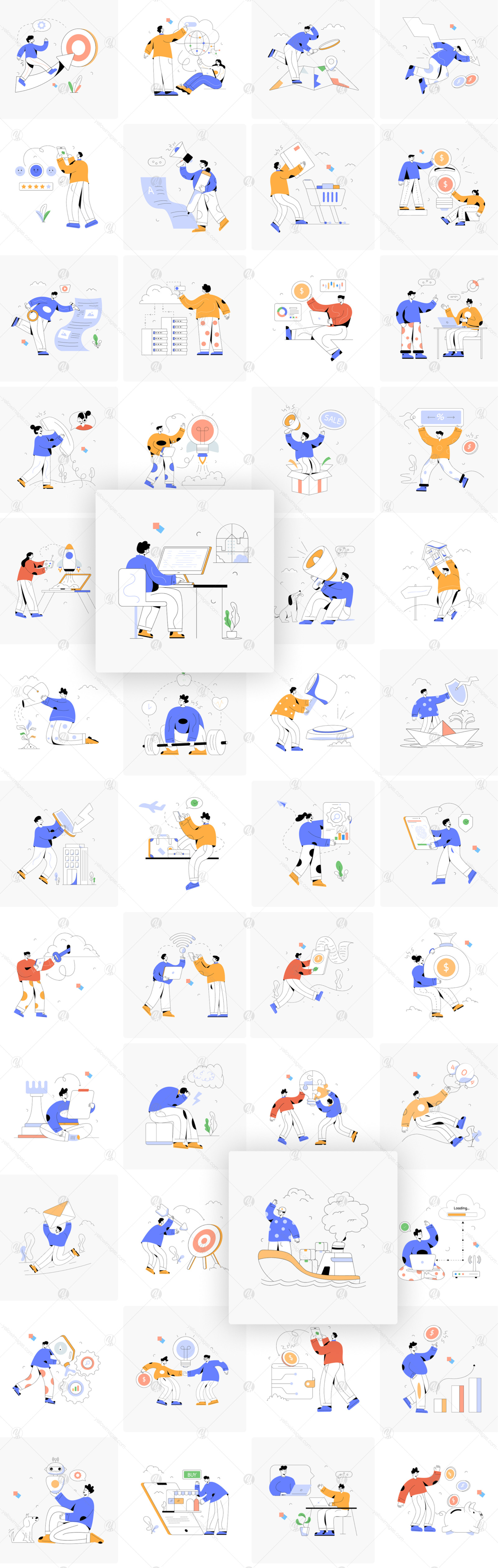 198 Agile Animated Illustrations