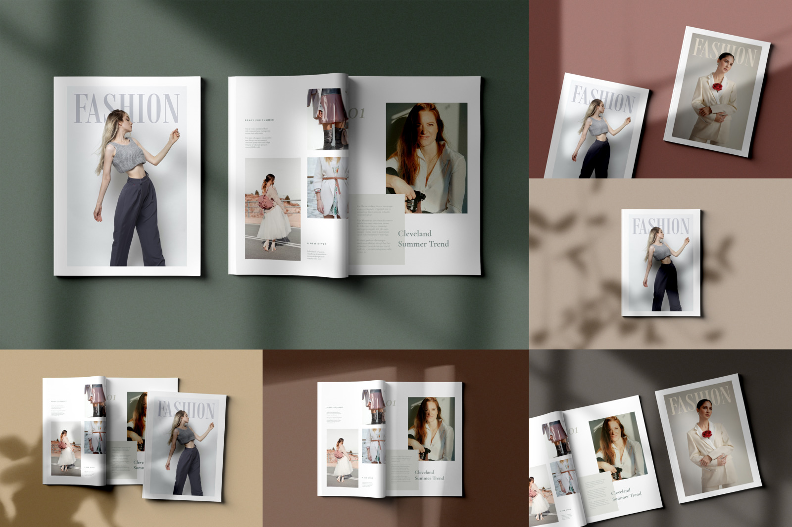 Magazine Mockups Magazine Mockups
