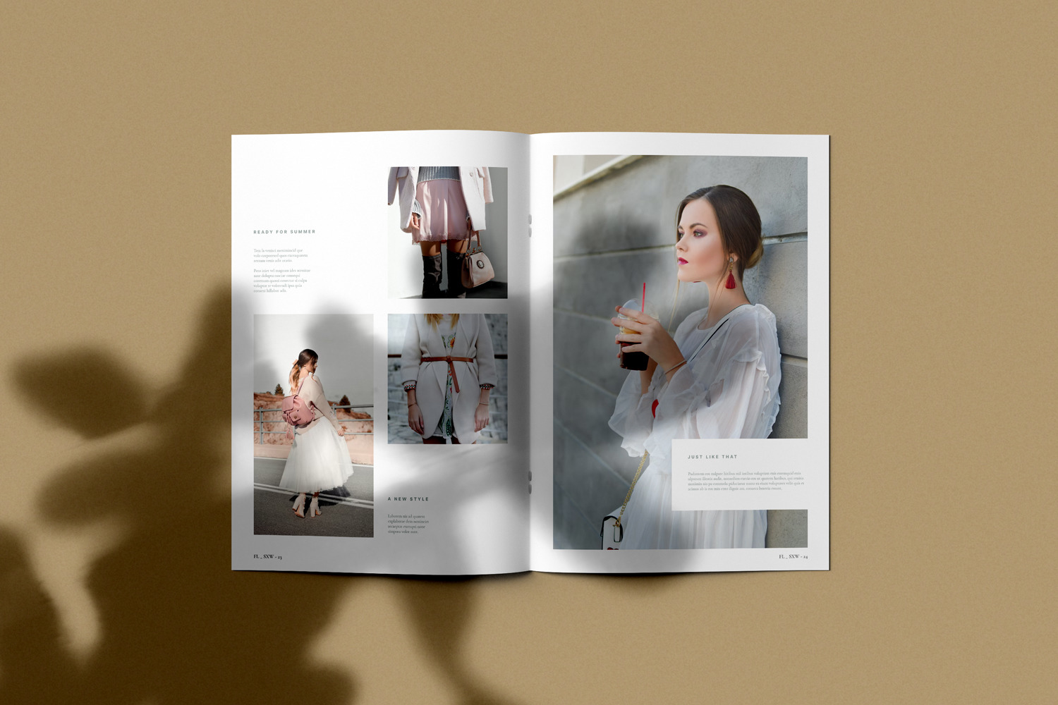 Brochure and Catalog Mockups