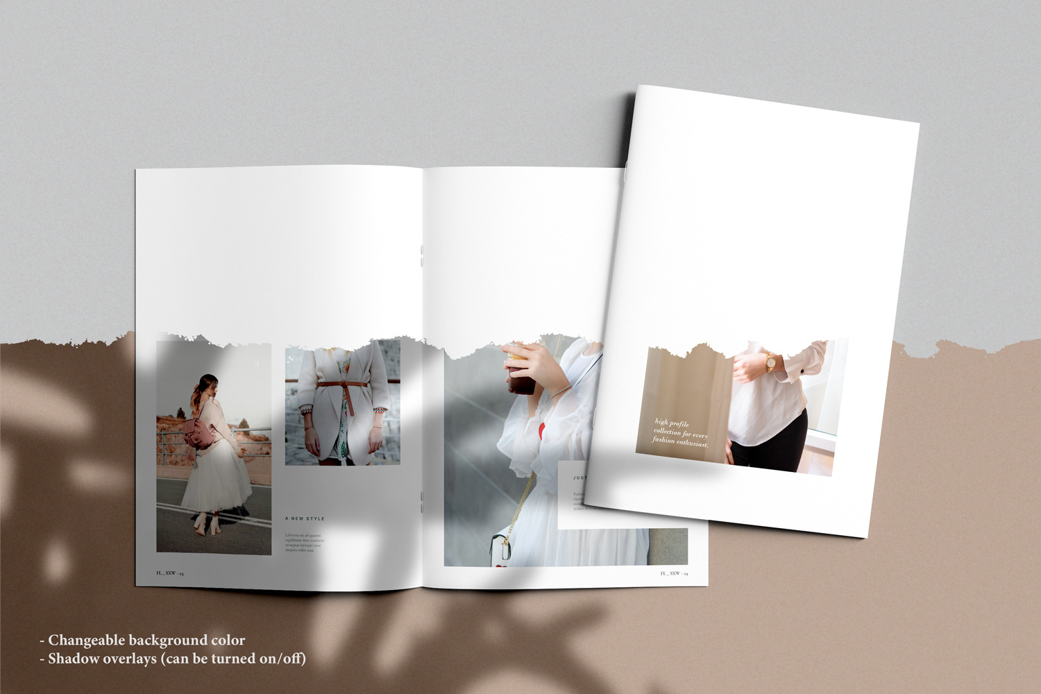 Brochure and Catalog Mockups