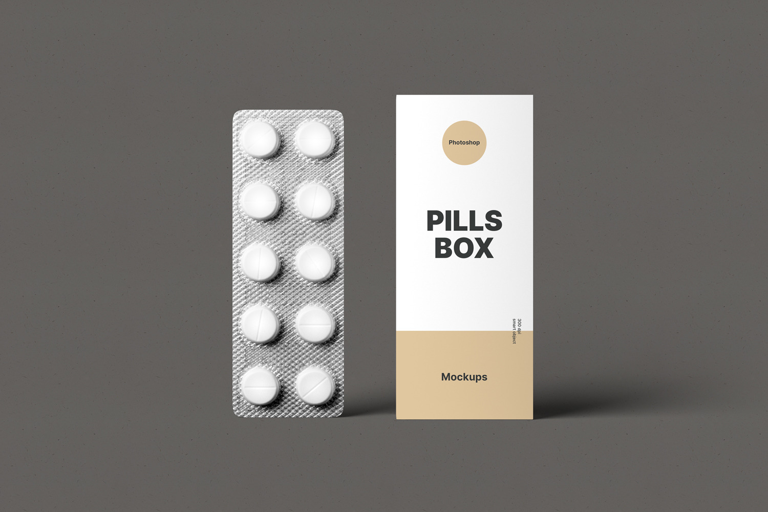 Pills Box Mockups Pills Box Mockups