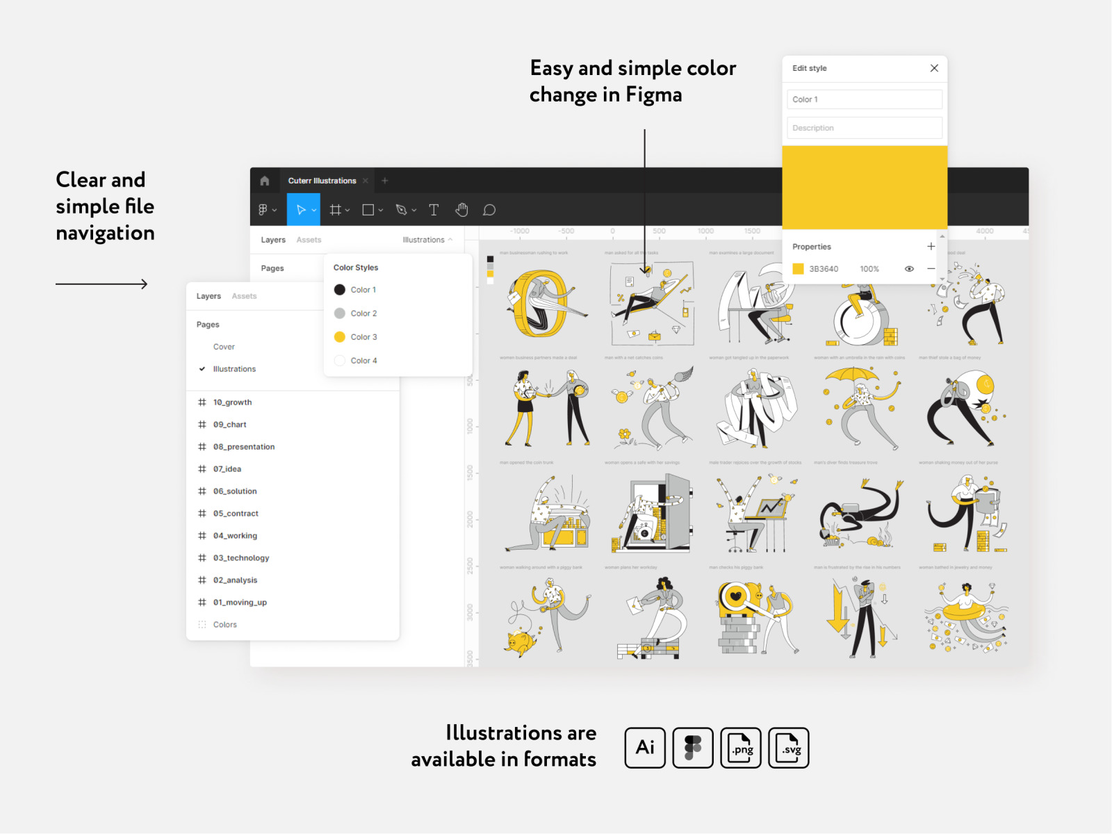 Vivedy Finance illustrations