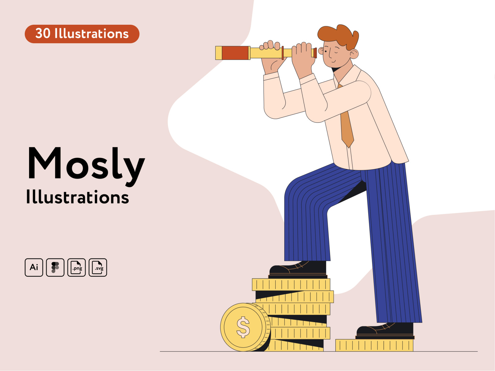 Mosly Finance Illustrations