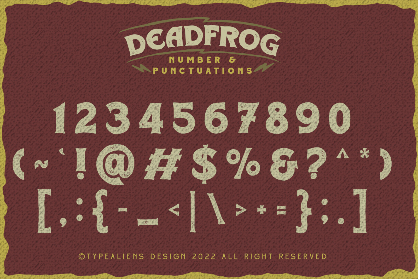 Deadfrog Font