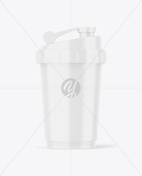 Glossy Shaker Bottle Mockup - Free Download Images High Quality PNG