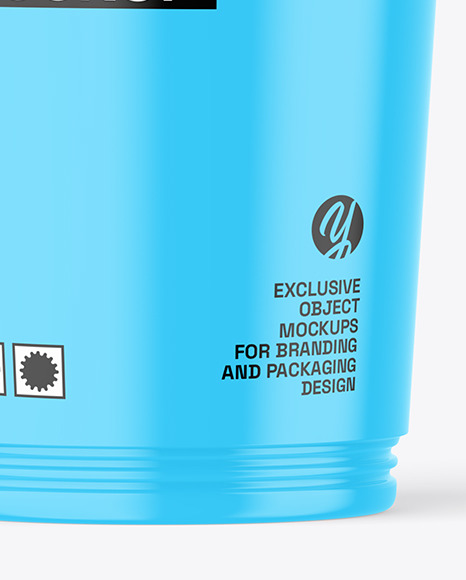 Glossy Shaker Bottle Mockup