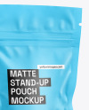 Matte Stand-up Pouch Mockup