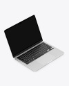 MacBook Air M2 Silver Mockup