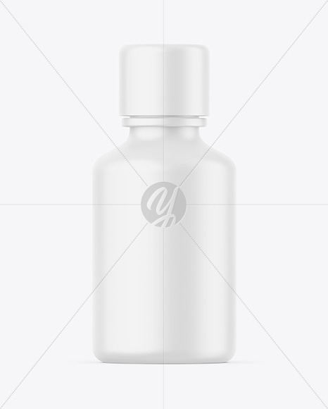 Matte Cosmetic Bottle Mockup