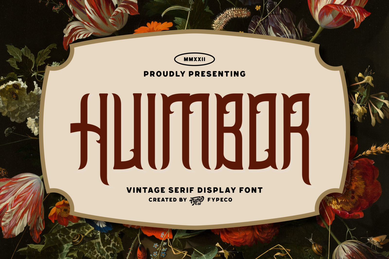 Huimbor - Vintage Serif Display Font Huimbor - Vintage Serif Display Font