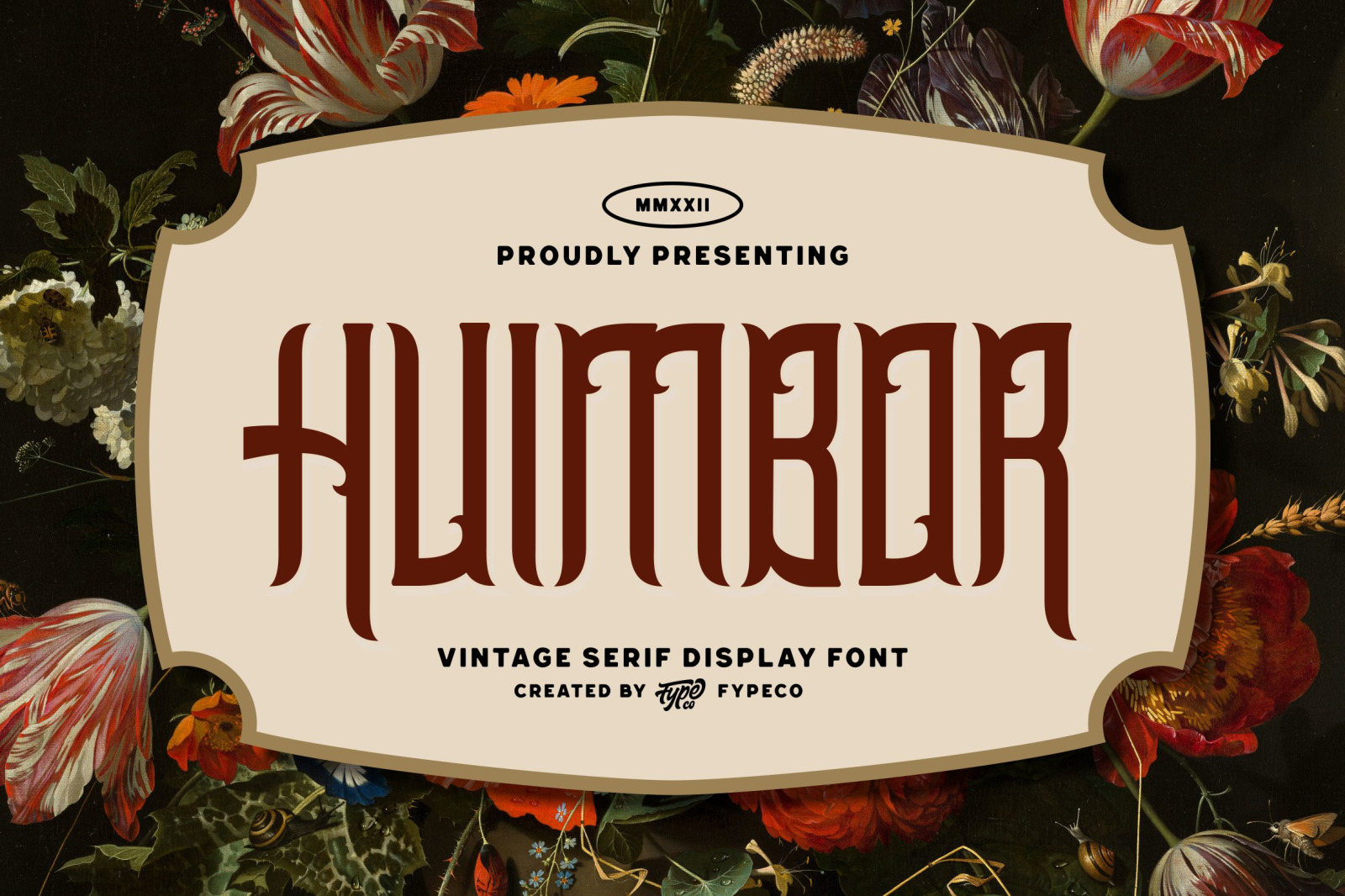 Huimbor - Vintage Serif Display Font