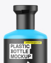 Matte Plastic Cosmetic Bottle Mockup