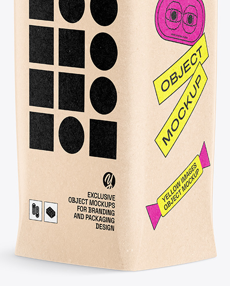 Carton Juice Box Mockup