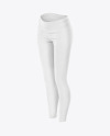 Women’s Leggings Mockup - Half Side View